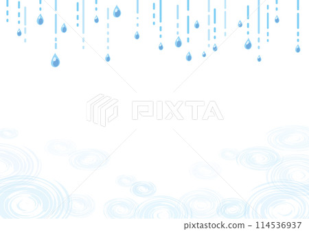 Rainy season cool light blue background material Rainy season cool light blue background material 114536937