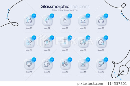 Set of Chemistry lab, Work home and Prohibit food line icons for web app. Microscope, Strategy, Employees teamwork icons. Wallet, Comments, Star signs. Cyber attack, Dating. Vector Set of Chemistry lab, Work home and Prohibit food line icons for web app. Microscope, Strategy, Employees teamwork icons. Wallet, Comments, Star signs. Cyber attack, Dating. Vector 114537801