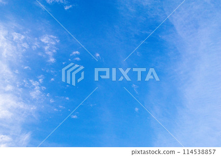 Clouds floating in the blue sky Clouds floating in the blue sky 114538857