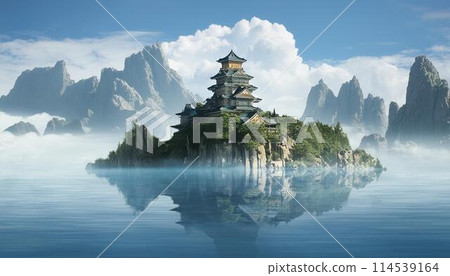 被湖包圍的城堡 114539164