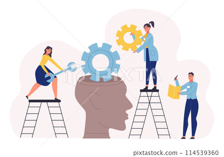 Emotional, mental health, brain healthcare, cognitive problem 114539360