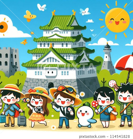 Japan, travel, castles 114541828