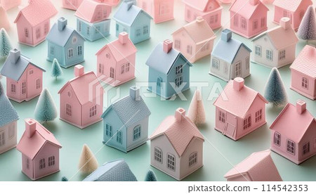 Pop house model 114542353