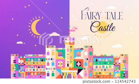 Fairy Tale Castle Banner 114542743