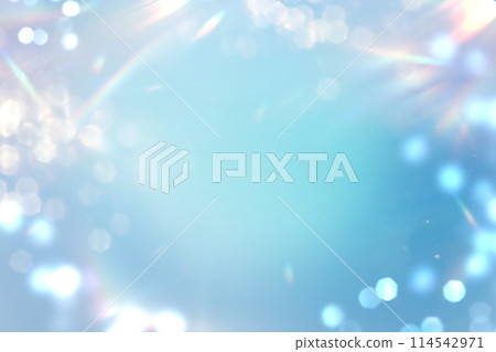 Sparkling blue light background 114542971