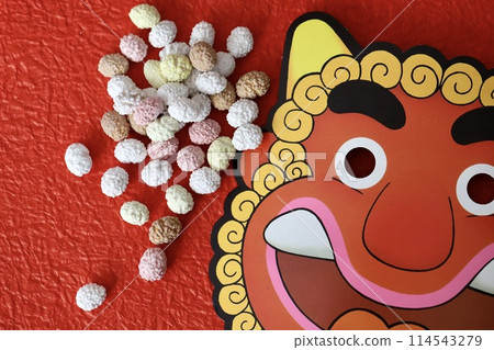 惡魔面具與豆糕節分 114543279