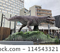 Tyrannosaurus 2 in front of Fukui Station 114543321