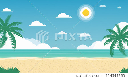Summer beach 114545263