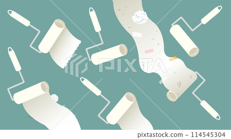 滾動清潔的壁紙材料 滾動清潔的壁紙材料 114545304