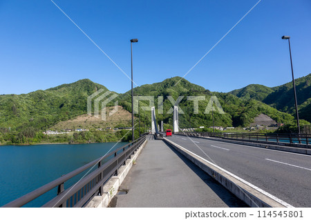 初夏群馬縣八葉大橋 初夏群馬縣八葉大橋 114545801