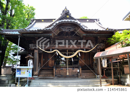 Isesaki Shrine, a power spot in Isesaki City, Gunma Prefecture Isesaki Shrine, a power spot in Isesaki City, Gunma Prefecture 114545861