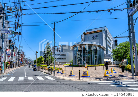 Cityscape of Nerima Ward, Tokyo - Ekoda Station Cityscape of Nerima Ward, Tokyo - Ekoda Station 114546995