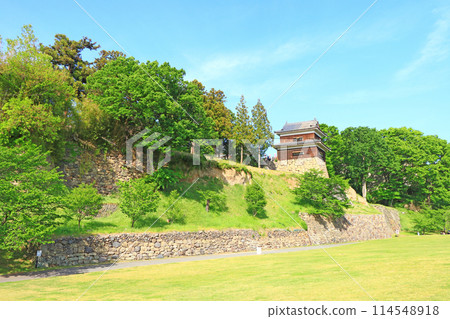 長野縣上田市上田城風景 114548918