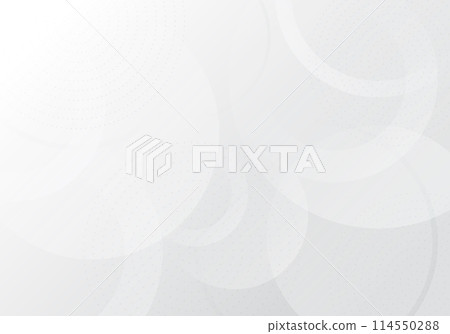 Abstract gradient white template design of circles decoration artwork style.  114550288