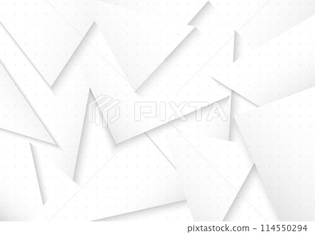 Abstract gradient white triangles template design with gradient white and grey pattern Abstract gradient white triangles template design with gradient white and grey pattern 114550294