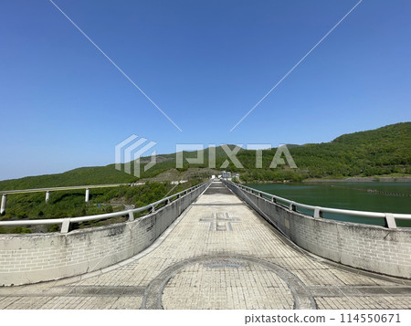 Asari Dam Embankment Scenery 7 114550671