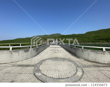 Asari Dam Embankment Scenery 8 114550673