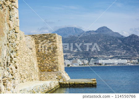 The wall of the old Venetian fortress The wall of the old Venetian fortress 114550766
