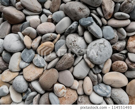 Calm colored stone 114551493