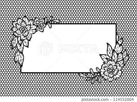 Lace background with flowers. Embroidery handmade decoration. Lace background with flowers. Embroidery handmade decoration. 114552004
