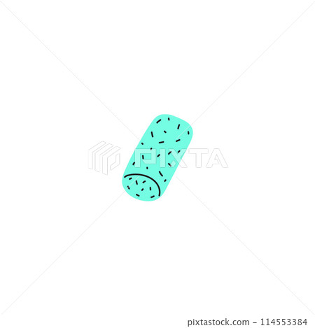 Vector illustration with cylindrical cork wine bottle cap with cork wood texture Vector illustration with cylindrical cork wine bottle cap with cork wood texture 114553384
