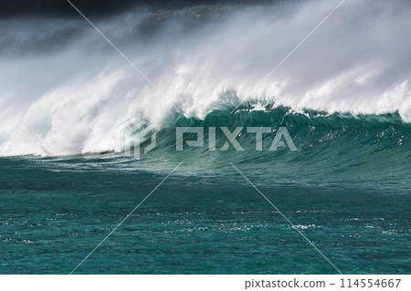 Stormy Waves Breaking Stormy Waves Breaking 114554667