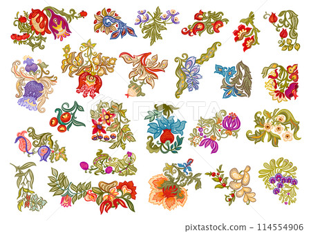 Fantasy, alien flowers, decorative flowers Fantasy, alien flowers, decorative flowers 114554906