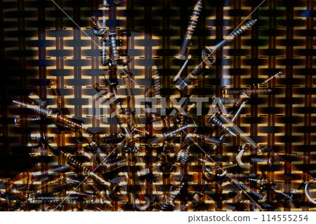 Magnetized small items for installation.Various equipment. Pantry for the master. 114555254