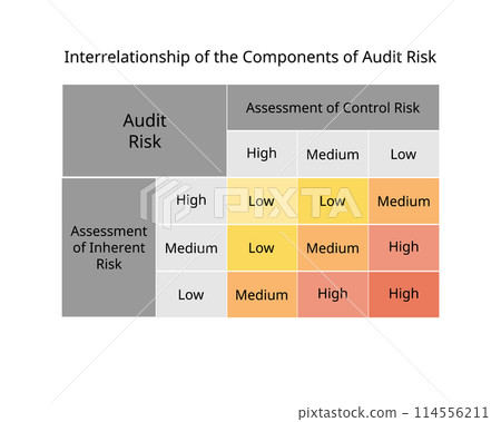 interrelationship of the components of audit risk 114556211