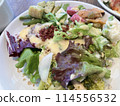 Healthy salad platter 114556532