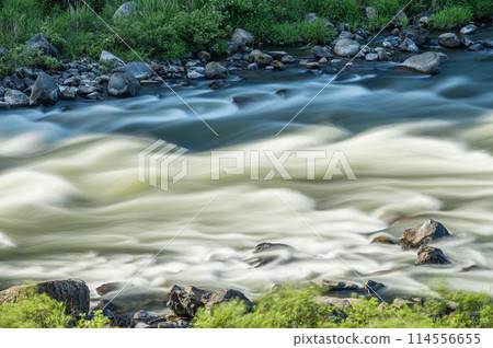 Rapids of the Kizugawa Kasagi Town, Kyoto Prefecture Rapids of the Kizugawa Kasagi Town, Kyoto Prefecture 114556655