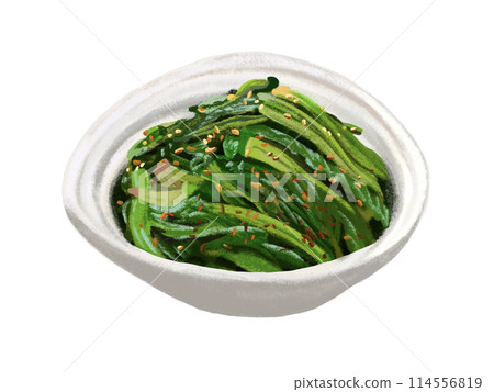 Boiled spinach (with sesame seeds) 114556819