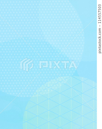 A modern and cool background with Japanese-style patterns 114557503