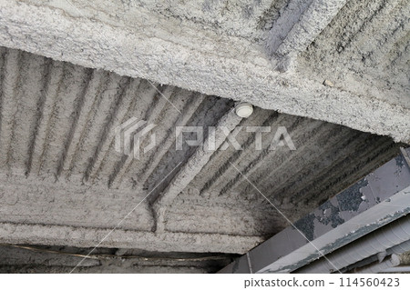 Image of steel frame fireproof coating Image of steel frame fireproof coating 114560423