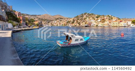 Symi Island Harbor, Greece Symi Island Harbor, Greece 114560492