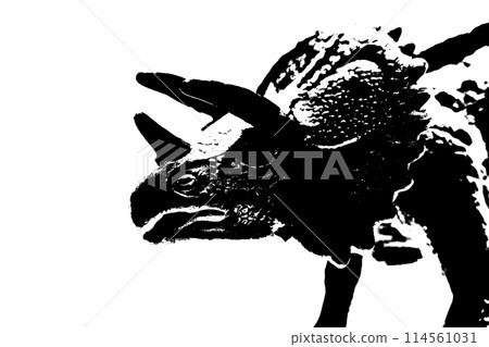 black dinosaur silhouette isolated on white background, model of dinosaurs toys black dinosaur silhouette isolated on white background, model of dinosaurs toys 114561031