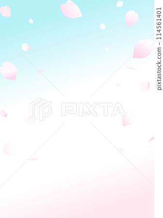 Background behind the cherry blossom petals dancing Background behind the cherry blossom petals dancing 114561401