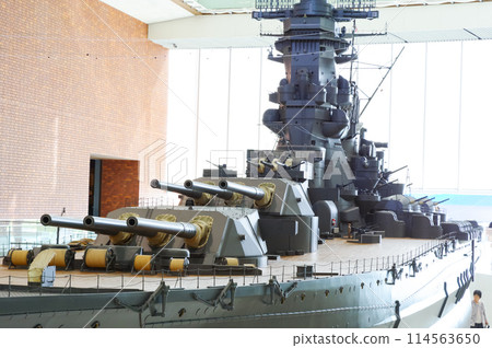 Model of the battleship Yamato at the Yamato Museum in Kure, Hiroshima Prefecture Model of the battleship Yamato at the Yamato Museum in Kure, Hiroshima Prefecture 114563650