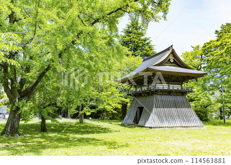 鮮綠色陸奧國分寺藥師堂 114563881