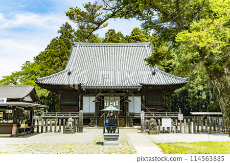 鮮綠色陸奧國分寺藥師堂 鮮綠色陸奧國分寺藥師堂 114563885