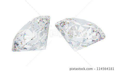 金剛石背景白色CG 114564181