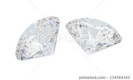 金剛石背景白色CG 114564183