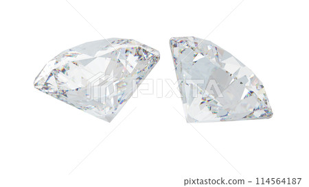 金剛石背景白色CG 114564187