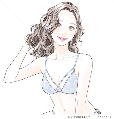 一個泳裝女士 一個泳裝女士 114564324