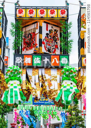 [Kanagawa Prefecture] The gorgeously decorated Shonan Hiratsuka Tanabata Festival 114565708