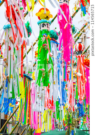 [神奈川縣] 裝飾華麗的湘南平塚七夕節 114565715