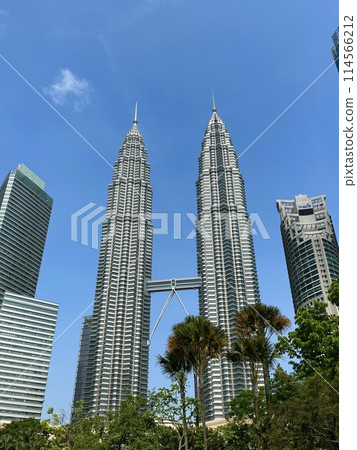 Petronas Twin Towers, the symbol of Kuala Lumpur 114566212