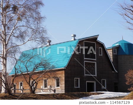 Hokkaido Kaitaku-no-Mura Old Ogawa Family Dairy Barn 114567129