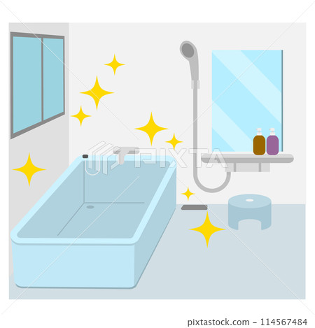 Beautiful bathroom illustration 114567484