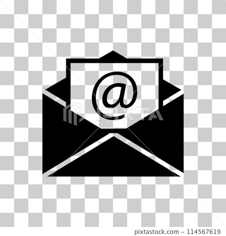 Mail envelope icon vector on isolated background. Mail sign. Open envelope pictogram symbol. Envelope Mail services. flat style. Mail envelope icon vector on isolated background. Mail sign. Open envelope pictogram symbol. Envelope Mail services. flat style. 114567619
